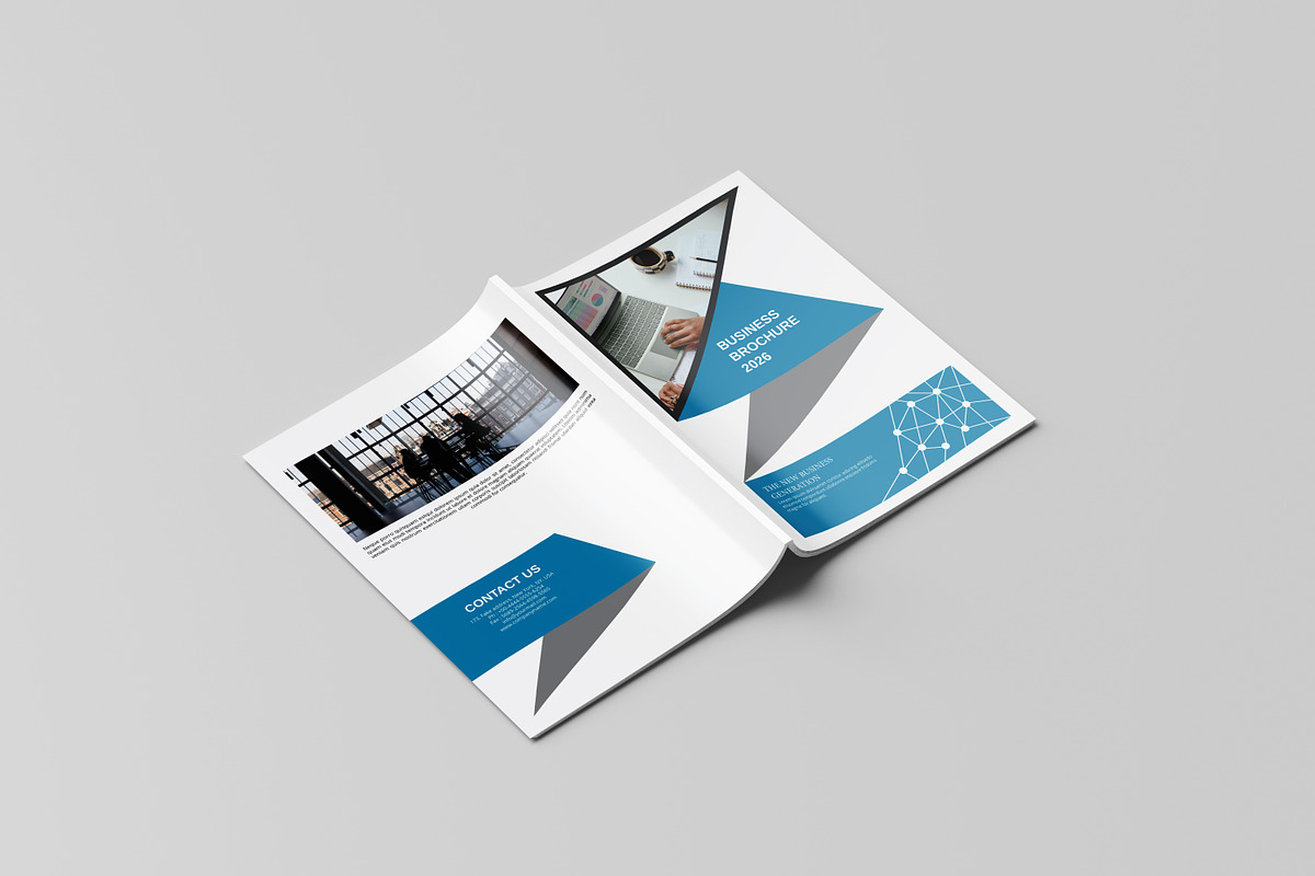 Corporate Brochure Template, a Brochure Template by Template Shop (Photo 8 of 8)