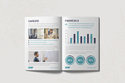 Pages company profile brochure, a Brochure Template by Kazi Hossain (Thumbnail 6 of 6)