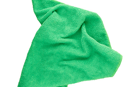 Microfiber cleaning cloth isolated, an Industrial Photo by BOOCYS
