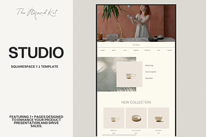 Studio Squarespace 7.1 Template