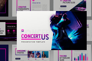 Music Theme Powerpoint Template, a Presentation Template by GearShift
