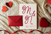 Sweet Promise is a Script font, a Handwritten Font by Brown Cupple (Thumbnail 6 of 8)