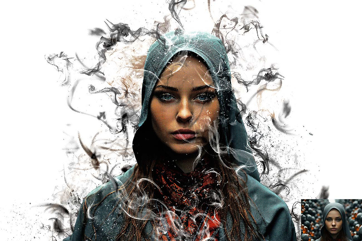 Liquid Smoke Dispersion Photoshop, an Action Add-On by Studio Retouch (Photo 12 of 12)