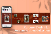 Autumn Fashion Collection Instagram, a Social Media Template by Attype (Thumbnail 1 of 5)