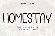 Homestay, a Sans Serif Font by FreshTypeINK (Thumbnail 7 of 8)