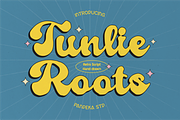 Tunlie Roots - Food Handdrawn Retro, a Script Font by Pandeka Studio (Thumbnail 1 of 9)