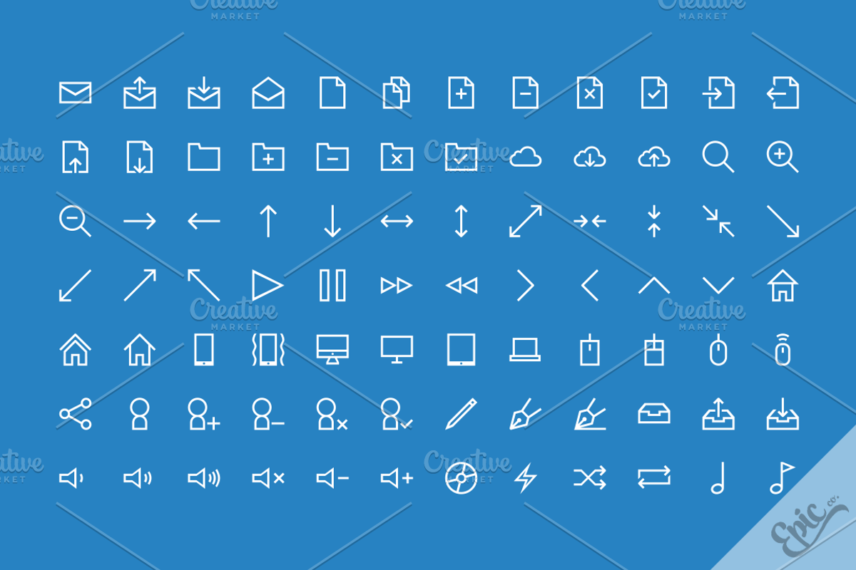 1000+ Epic Outline icons, an Outline Icon by EpicShop (Photo 3 of 5)