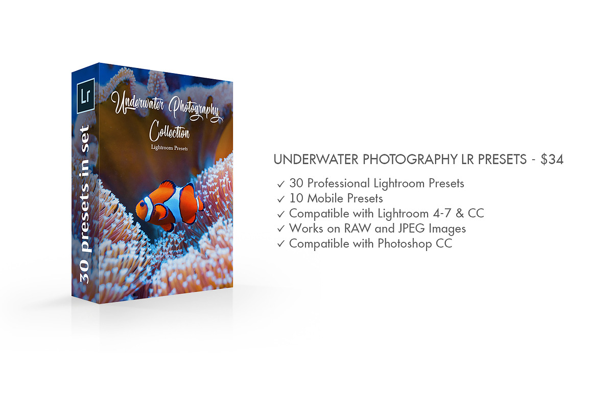 Underwater Photography Presets, a Plug-in Add-On by FixThePhoto (Photo 2 of 32)