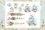Watercolor Christmas ornament bundle, a Decorative Illustration by WonderWonder (Thumbnail 3 of 20)