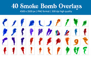 Smoke Bomb Overlays, an Object Graphic by DreamyOverlay (Thumbnail 4 of 4)