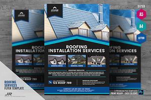 Roofing Services Flyer