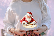 Santa Baking Clipart, an Illustration by designcity5 (Thumbnail 5 of 5)