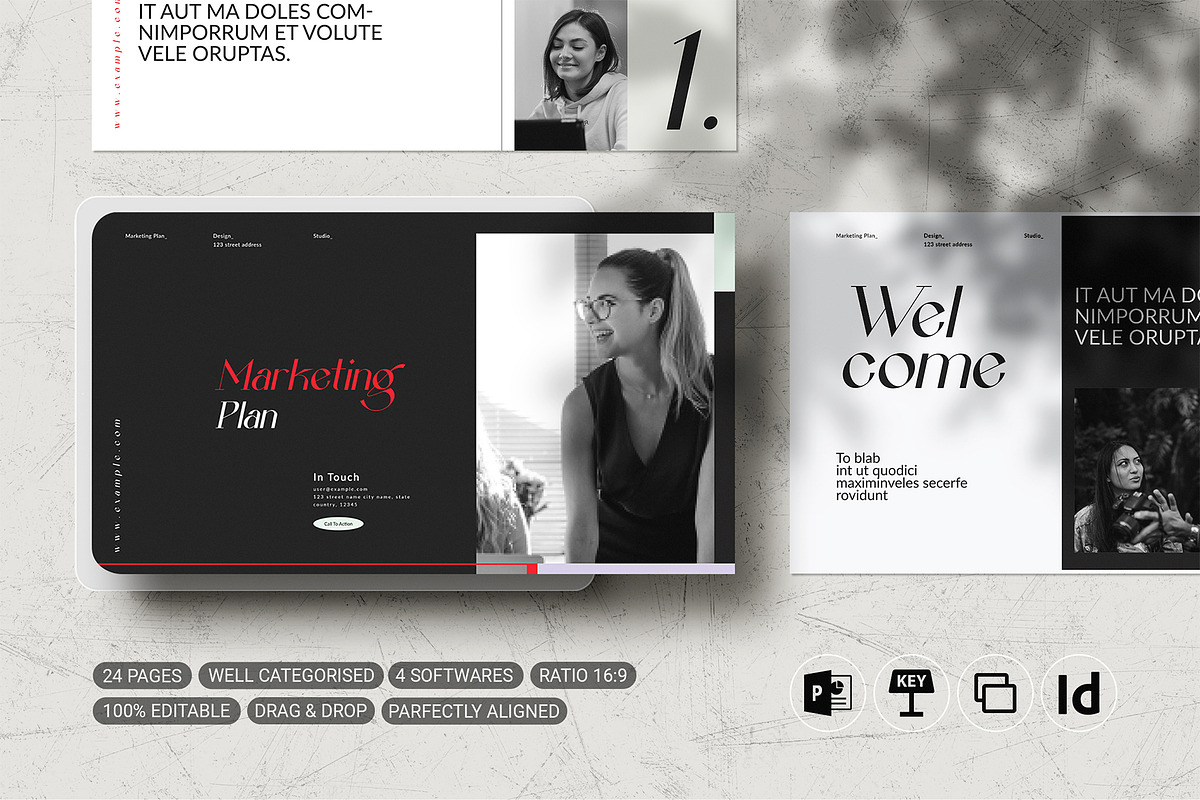 The Brand Presentation Bundle, a Presentation Template by White Graphic (Photo 14 of 26)
