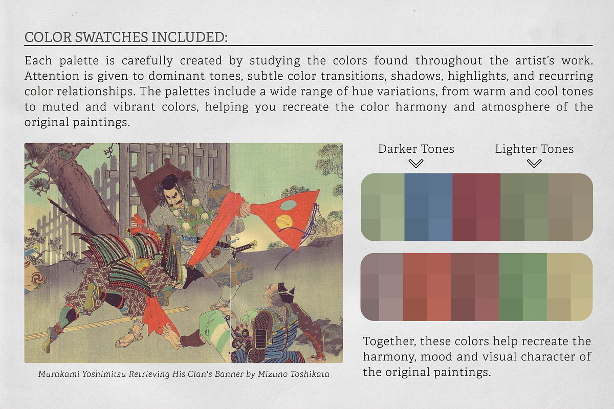 The Samurai Procreate Kit, a Brush Add-On by Digi Life (Photo 6 of 9)
