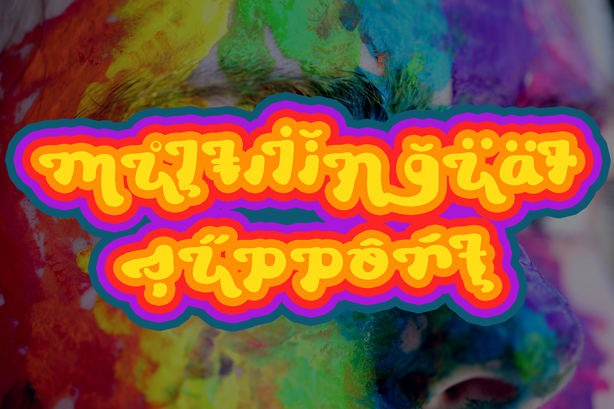 Sunbursting Typeface, a Serif Font by Rachel McBride Creative (Photo 5 of 10)