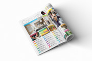 Magazine Template InDesign 02, a Magazine Template by Love Graphic Design (Thumbnail 2 of 36)
