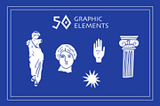 Ancient Greek Illustrations bundle, an Illustration by Lisa Mill (Thumbnail 3 of 8)