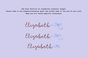 Valentine Font by PeachCreme, a Handwritten Font by PeachCreme (Thumbnail 7 of 8)