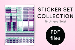 Sticker Set Collection