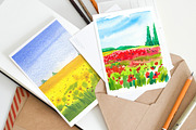 Watercolor Landscapes, a Graphic by Mona Monash (Thumbnail 4 of 7)