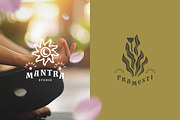 12 Aesthetic Nature and Yoga Logo, a Branding & Logo Template by Dordar.Lab (Thumbnail 3 of 5)