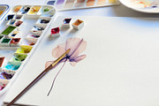 Watercolor Translucent Flower Vector, a Pattern Graphic by Deckar_art (Thumbnail 4 of 5)