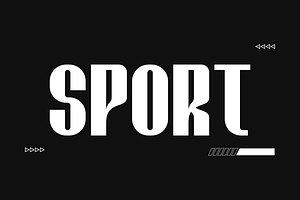 Vakinler - Sport Condensed Font