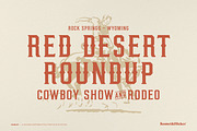 MARLIN - A Western Style Font, a Serif Font by Komet & Flicker (Thumbnail 7 of 15)