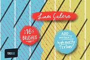 Procreate Lines Galore brush set, a Brush Add-On by YokoBlue (Thumbnail 1 of 7)