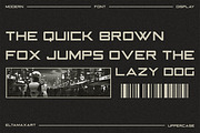 Rebellion Futuristic Font, a Sans Serif Font by EltaMaxArt (Thumbnail 6 of 10)