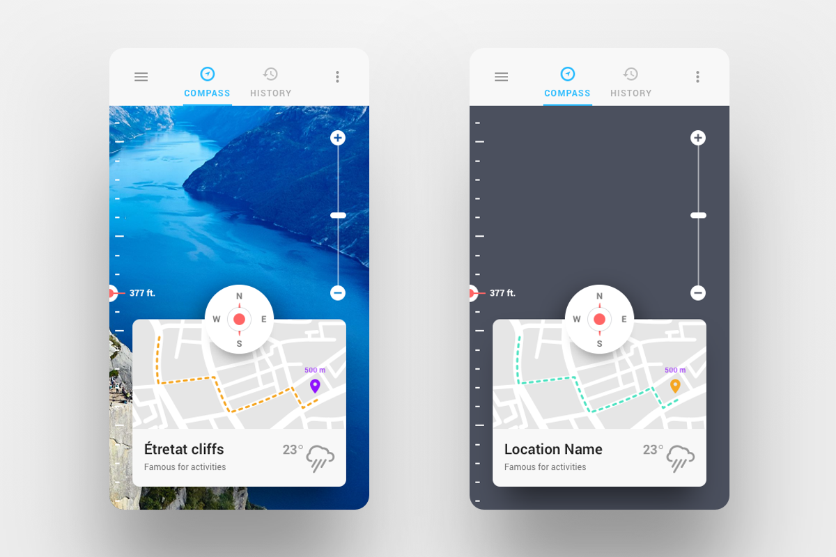 Mobile UI Kit - Single Screen, an UI Kit Template by DanishAhmed