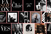 Chic Canva Instagram Templates, a Social Media Template by Spark Design (Thumbnail 2 of 4)