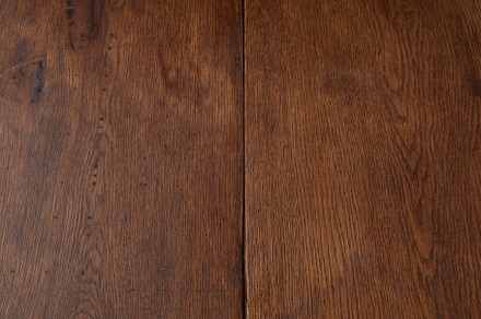 Vintage, dark textured oak wooden ba