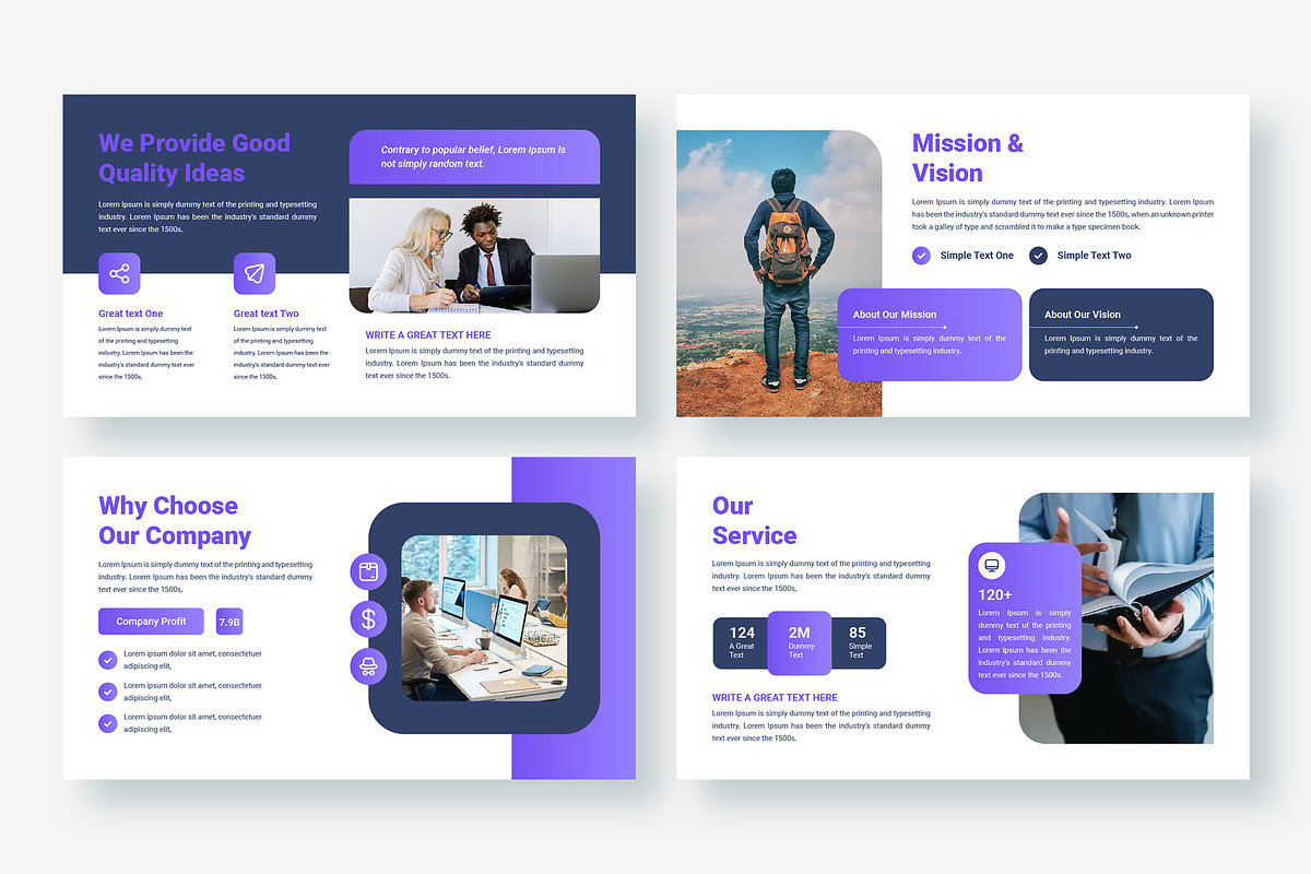 Business Presentation Template, a Presentation Template by zahidhossainalif (Photo 3 of 5)