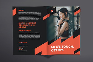 Gym Training Brochure Bifold