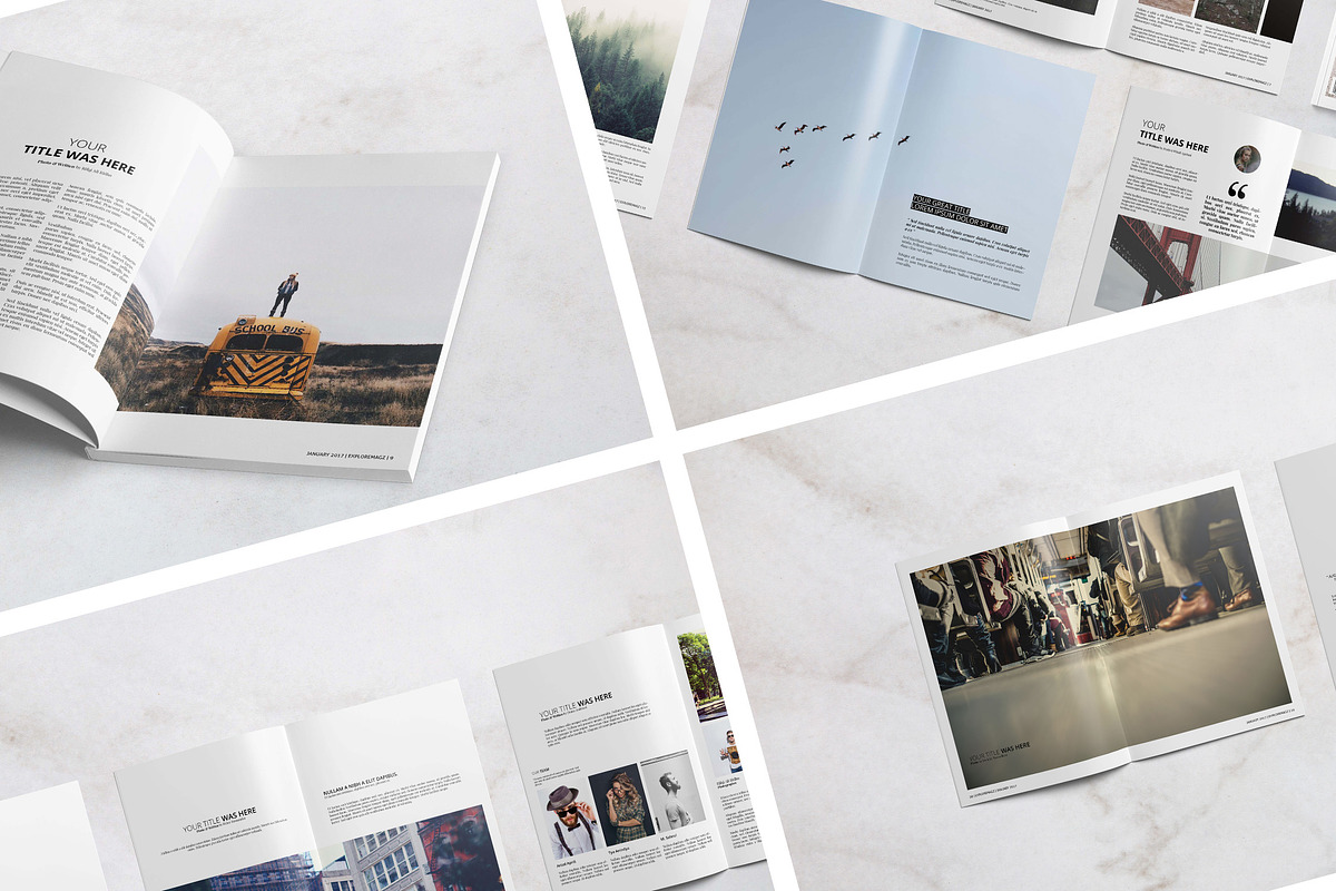 Magazine Bundle, a Magazine Template by Loc Tropis (Photo 7 of 13)