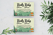 Woodland Baby Shower Template Suite, an Invitation Template by SmmrDesign (Thumbnail 2 of 5)