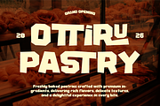 Drulte Latte - Bold Display Font, a Sans Serif Font by Flawless And Co (Thumbnail 2 of 10)