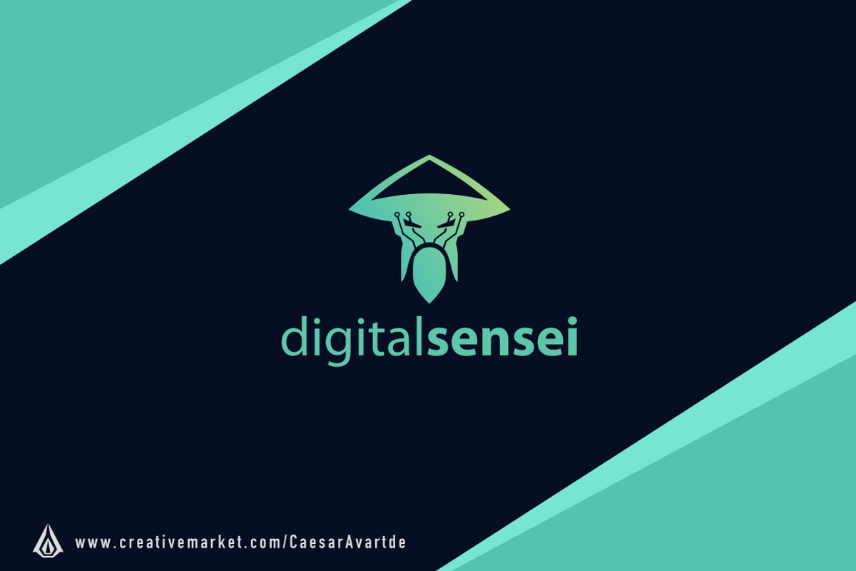 Digital Sensei Logo Template, a Branding & Logo Template by Avartde ...