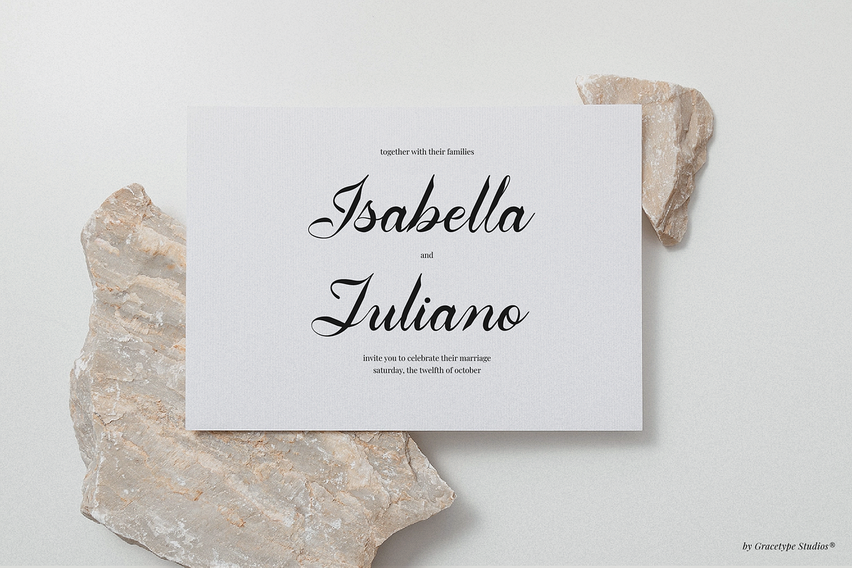 Aipshar | Elegant Script, a Script Font by gracetype_studio (Photo 3 of 12)