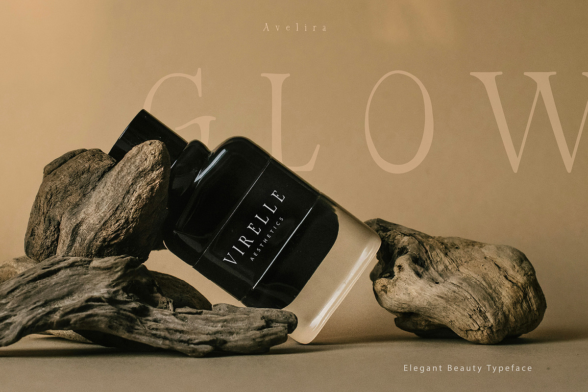 AVELIRA Elegant Skincare Serif Font, a Serif Font by chekart (Photo 2 of 12)