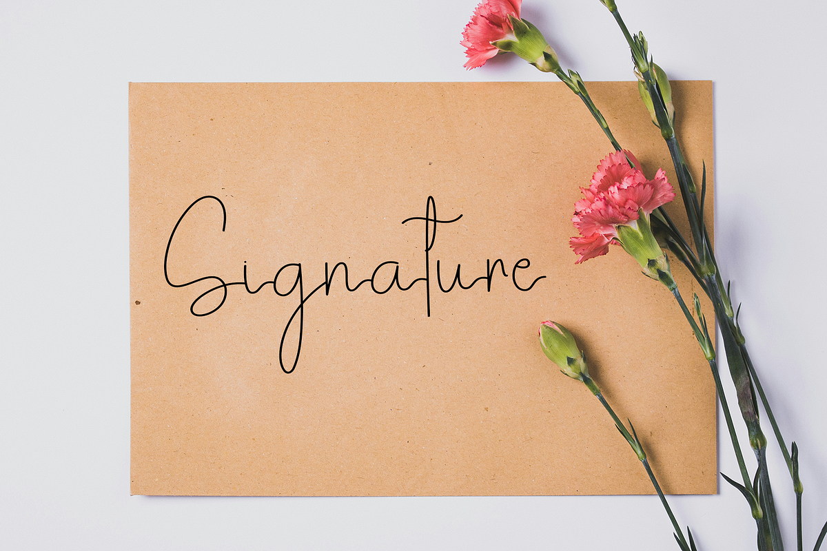 Spreadsheet, a Handwritten Font by FreshTypeINK (Photo 4 of 8)