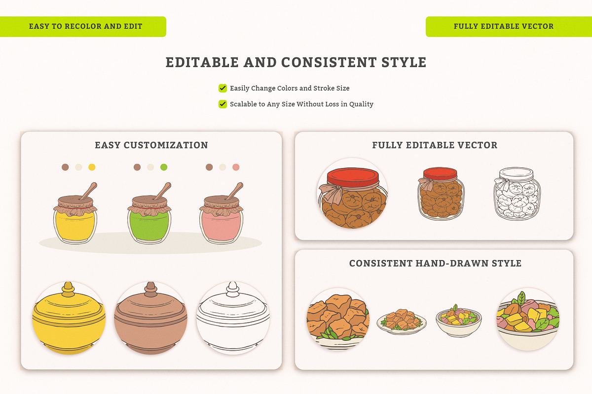 Eid Food & Feast Illustration Pack, an Illustration by MEANDSTUDIO (Photo 4 of 5)
