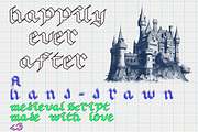 Happily Ever After Medieval Font, a Handwritten Font by Eryn Rose Design (Thumbnail 15 of 18)