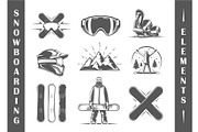 18 Snowboarding Logos Templates, a Branding & Logo Template by Art Design (Thumbnail 4 of 26)