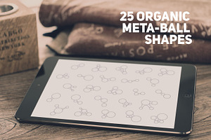 25 Organic Metaball Shapes