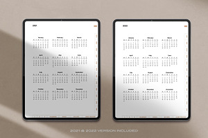 Digital PDF Planner Templates