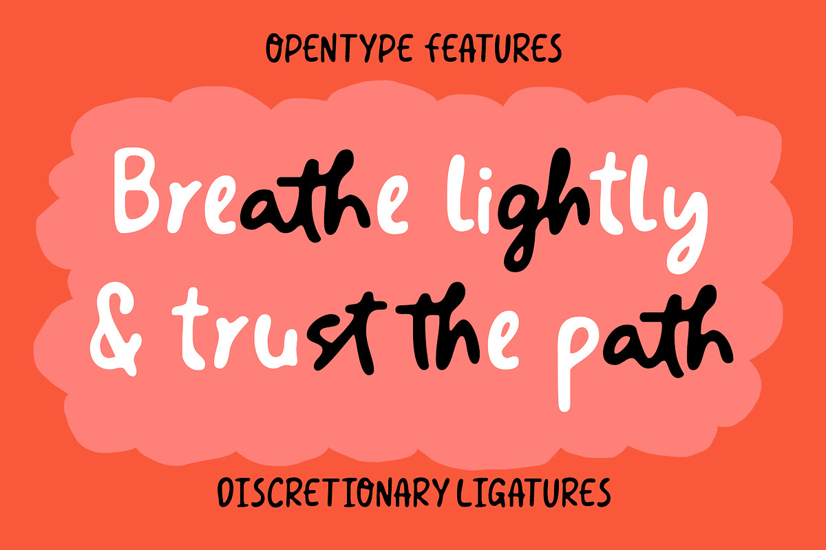 Happy Muffin, a Handwritten Font by Nathatype (Photo 7 of 11)