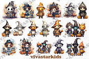 Scary Cute Creatures Clipart, a Person Illustration by vivastarkids (Thumbnail 2 of 4)