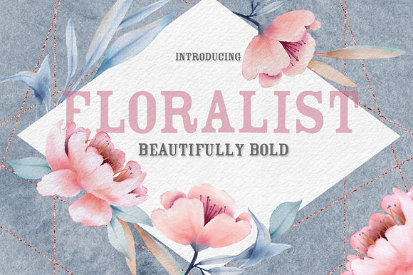 The Floralist Font preview 7